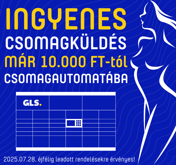 Ingyenes GLS csomagszállítás már 10 000 Ft felett