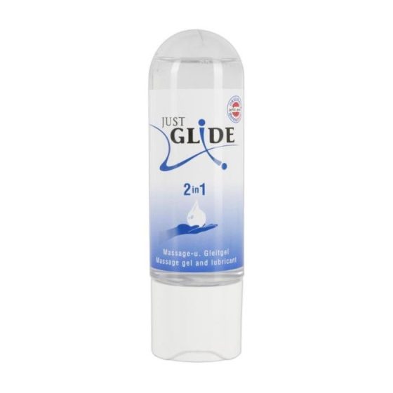 Just Glide 2in1 síkosító és masszázsgél síkosító (200 ml)
