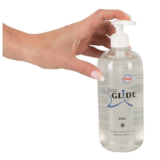 Just Glide Anal vízbázisú síkosító anál használatra (500 ml)