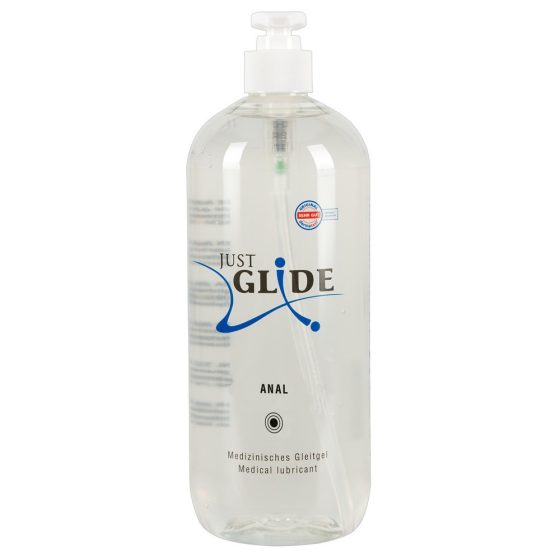 Just Glide Anal vízbázisú síkosító anál használatra (1000 ml)