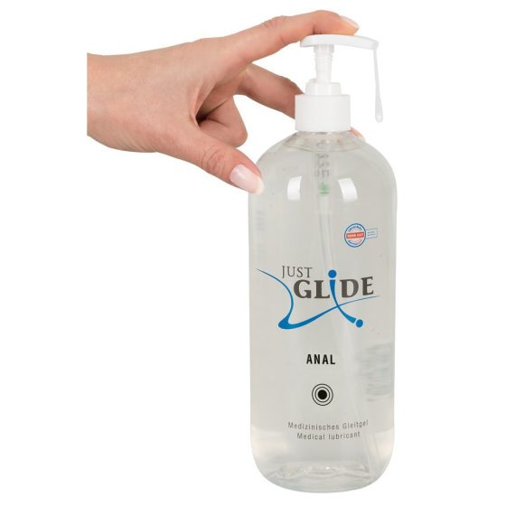 Just Glide Anal vízbázisú síkosító anál használatra (1000 ml)