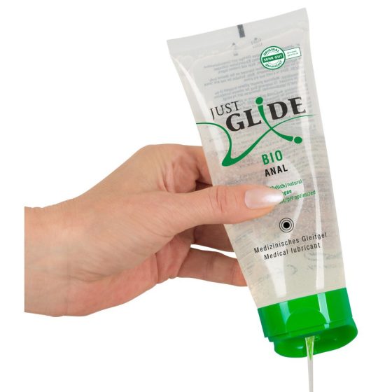 Just Glide Bio Anal vízbázisú síkosító, anál használatra (200 ml)