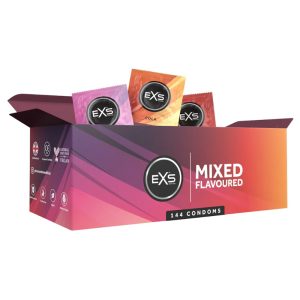 EXS Mixed Flavoures 4 féle ízesített óvszer (144 db)