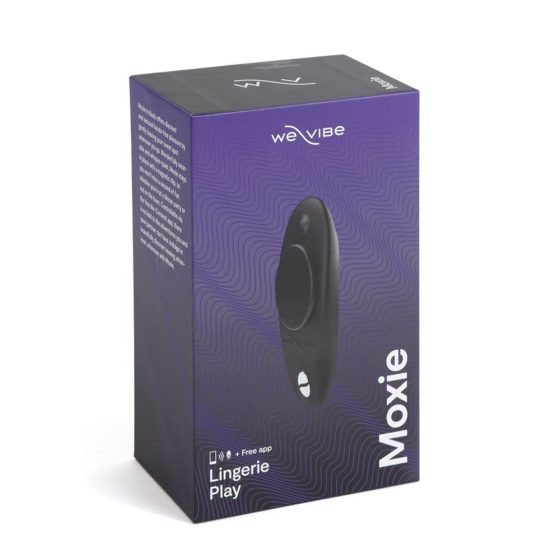 We-Vibe Moxie hordható vibrátor (fekete) (APP-os).