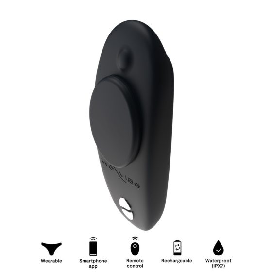 We-Vibe Moxie hordható vibrátor (fekete) (APP-os).