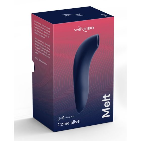 We-Vibe Melt léghullámos csiklóizgató (kék) (APP-os)