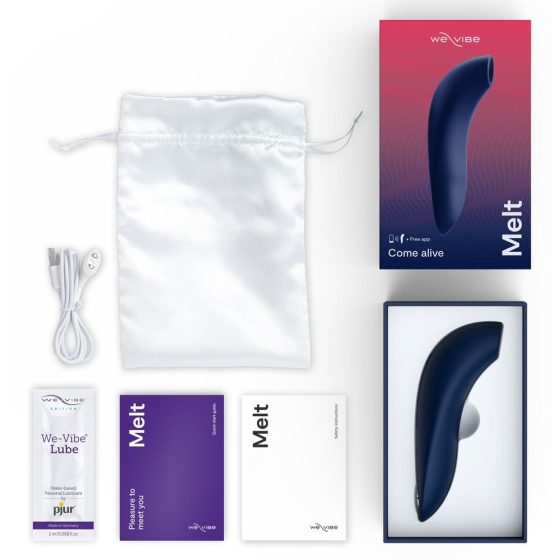 We-Vibe Melt léghullámos csiklóizgató (kék) (APP-os)