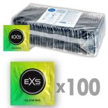 EXS Glowing sötétben világító óvszer (3 db)