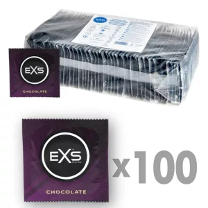 EXS Hot Chocolate óvszer, csokoládé aromával (100 db)