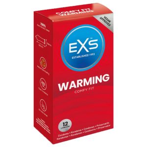 EXS Warming óvszer, melegítő hatással (12 db)