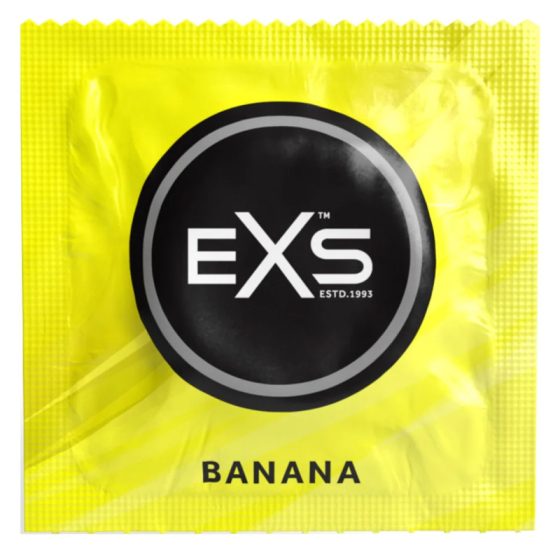 EXS Banana óvszer, banán aromával (100 db)