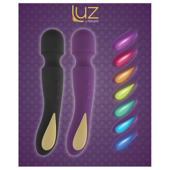 Toy Joy Luz Zenith kézi masszírozó fényjátékkal (lila)