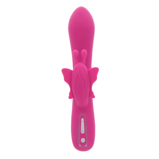 ToyJoy – klitoriszágas akkumulátoros vibrátor (rózsaszín)