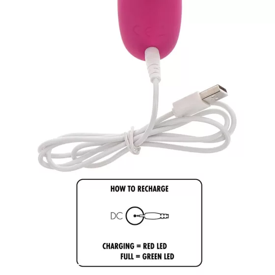 ToyJoy – klitoriszágas akkumulátoros vibrátor (rózsaszín)