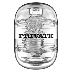   Private Clear Shot punci és popsi maszturbátor (áttetsző)