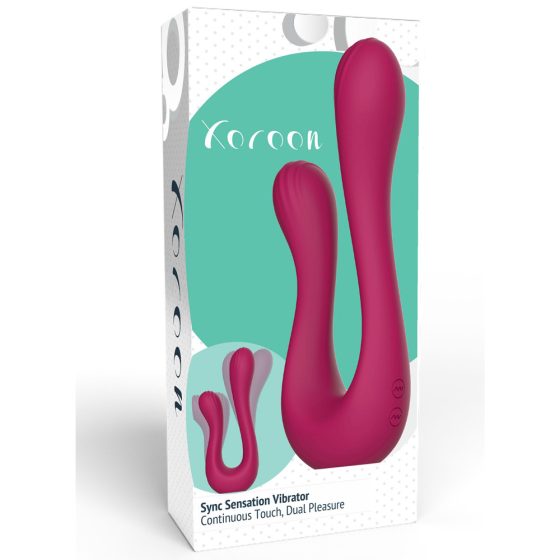 Xocoon Endless Orgasm kétmotoros, klitoriszágas vibrátor
