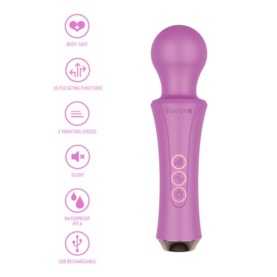 Xocoon The Personal Wand kézi masszírozó gép (lila)