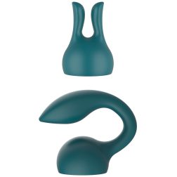   Xocoon 2 db feltét a Personal Wand masszírozó géphez (zöld)