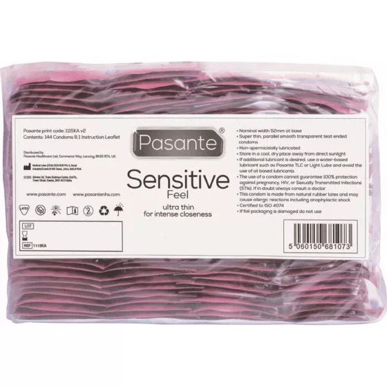 Pasante Feel vékony falvastagságú óvszer (3 db)