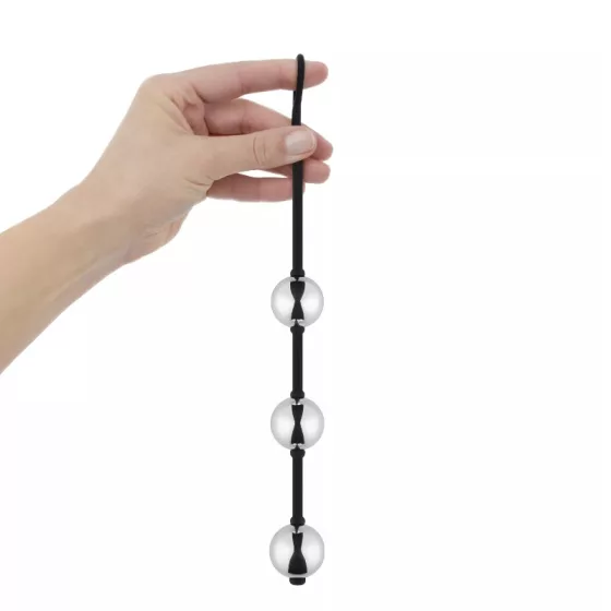 Easy Toys – három golyóból álló acél gésagolyószett szilikonpánton