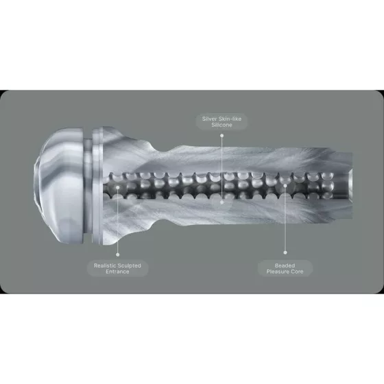 Kiiroo Feel Stroker extra szűk popsi maszturbátor (barna bőrszín, PowerBlow szívókészülék kompatibilis)