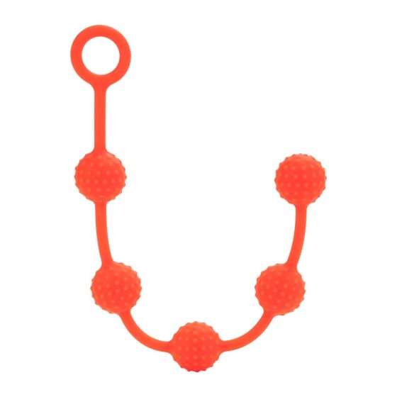 Toy Joy Silicone O Beads 2 db anál gyöngysor (narancs)