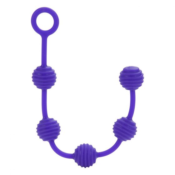 Toy Joy Silicone O Beads 2 db anál gyöngysor (lila)