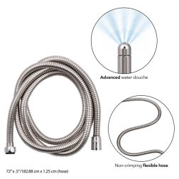 Clean Stream anál tisztító, zuhanycsővel