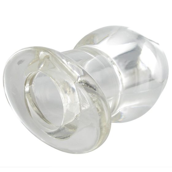 Perfect Fit Tunnel Plug áttetsző anál dildó (extra nagy)