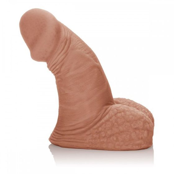 Calexotics Packing Penis puha pénisz 4" (barna bőrszín - 10 cm)