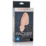   Calexotics Packing Penis puha pénisz 4" (világos bőrszín - 10 cm)