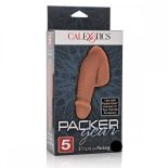   Calexotics Packing Penis puha pénisz 5" (barna bőrszín - 13,5 cm)