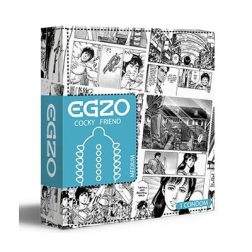 Egzo Tough Cat különleges felületű óvszer (1 db)