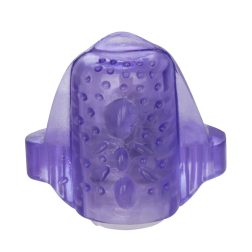 Calexotics ujjra húzható vibrációs kényeztető (lila).