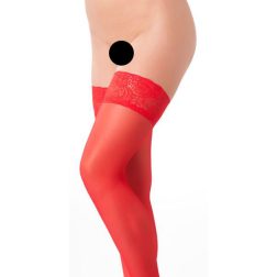 Amorable csipkés combfix (piros)