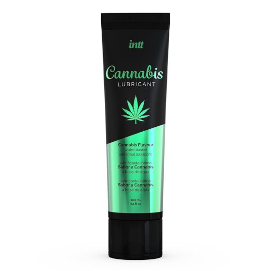 INTT vízbázisú síkosító, kannabisz aromával (100 ml)