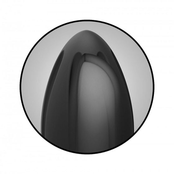 Kink Anal Snake The Serpent hosszú, flexibilis anál dildó (fekete)