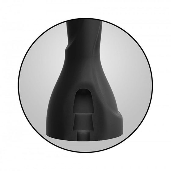 Kink Anal Snake The Serpent hosszú, flexibilis anál dildó (fekete)