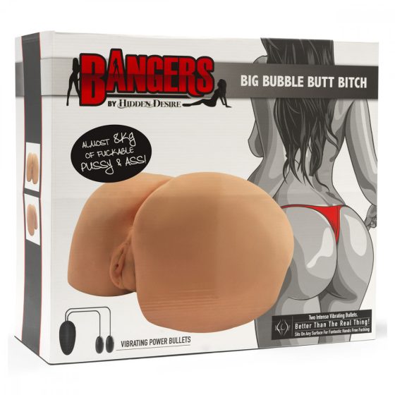 Hidden Desire Bangers Big Bubble Butt Bitch műpopsi maszturbátor vibrációval