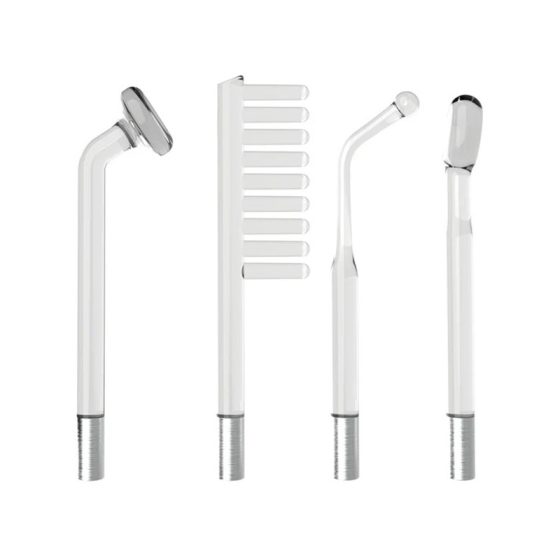 Taboom Luxury elektro stimuláló pálca (4 db üveg feltéttel) (fekete-piros)