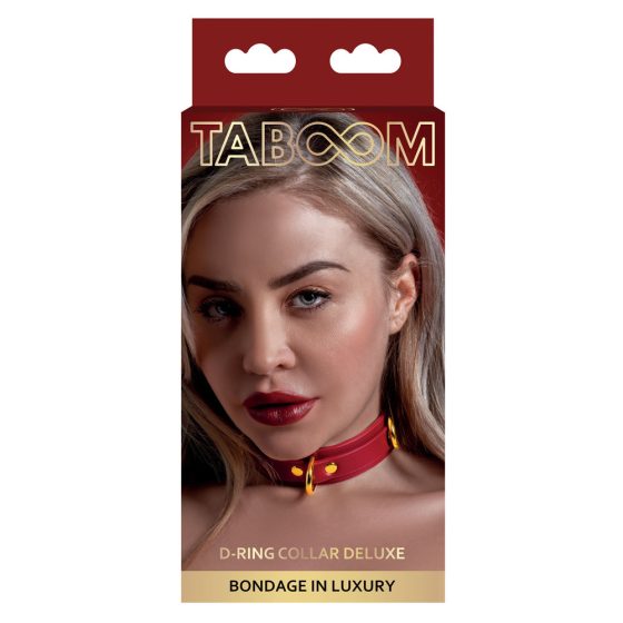 Taboom Luxury nyakörv D gyűrűkkel