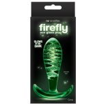 Firefly Ace fluoreszkáló análdildó üvegből