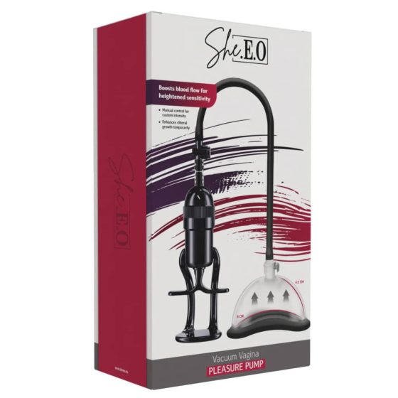 She.E.O –Vagina pumpa, kétujjas pumpafejjel