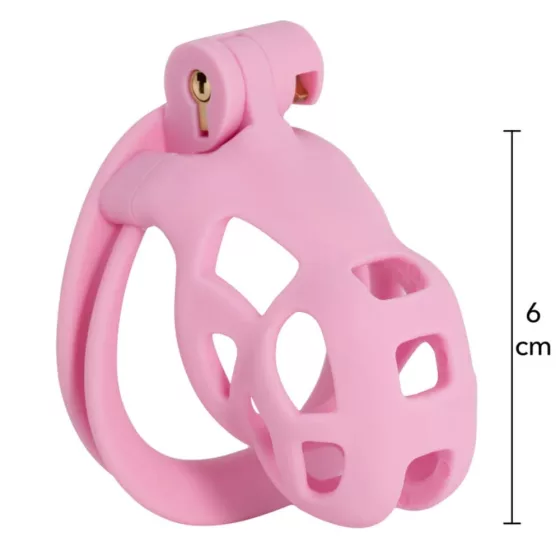 Hidden Desire – műanyag péniszlakat (pink, rövid)