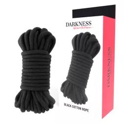 Darkness – bondage kötél (fekete - 10 méter)
