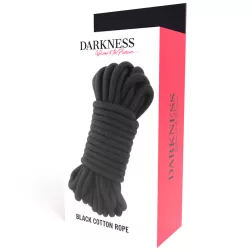 Darkness – bondage kötél (fekete - 10 méter)