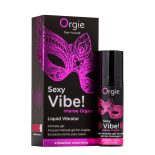 Orgie Sexy Vibe! Intense orgazmus gél hölgyeknek (15 ml)
