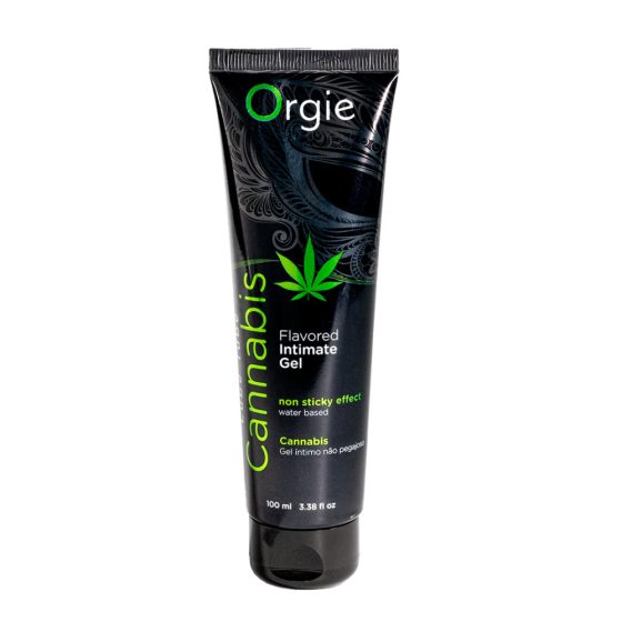 Orgie Cannabis vízbázisú síkosító, kendermag olajjal (100 ml)