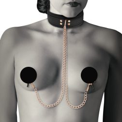 Coquette nyakörv láncos bimbócsíptetőkkel