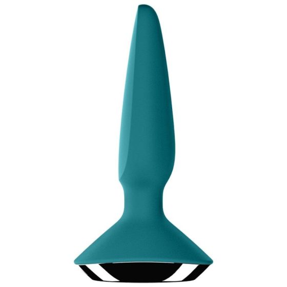 Satisfyer Plug-ilicious 1. anál vibrátor (zöld) (APP-os).